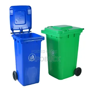 240l Heavy Duty Dustbin With Wheels