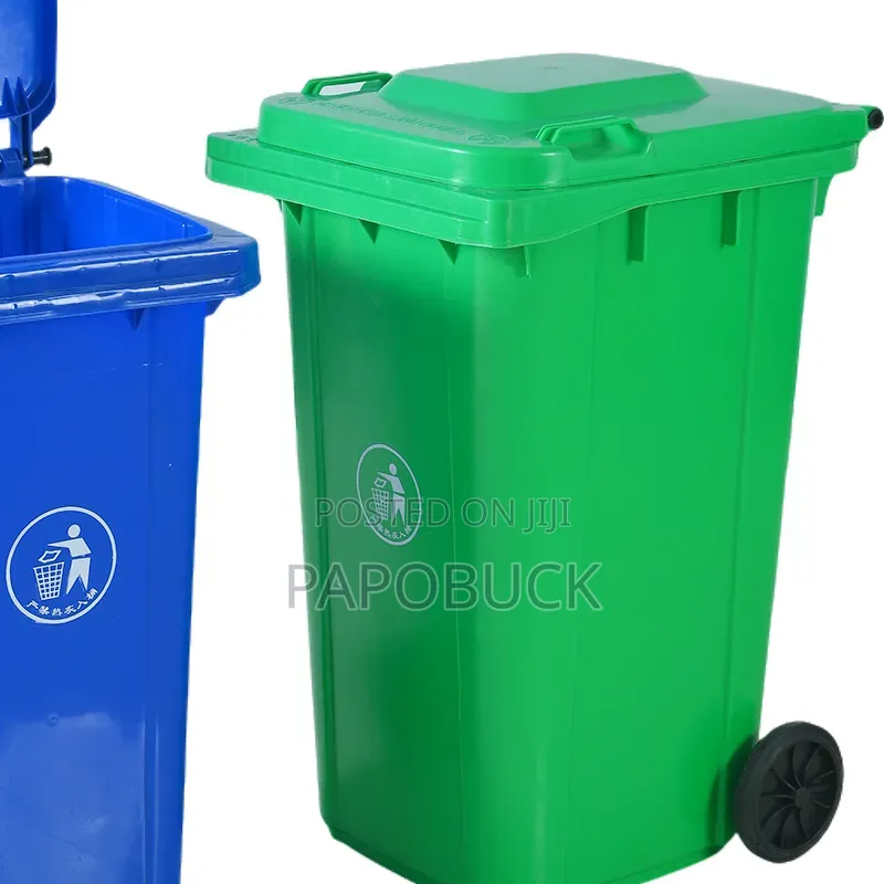 240l Heavy Duty Dustbin With Wheels