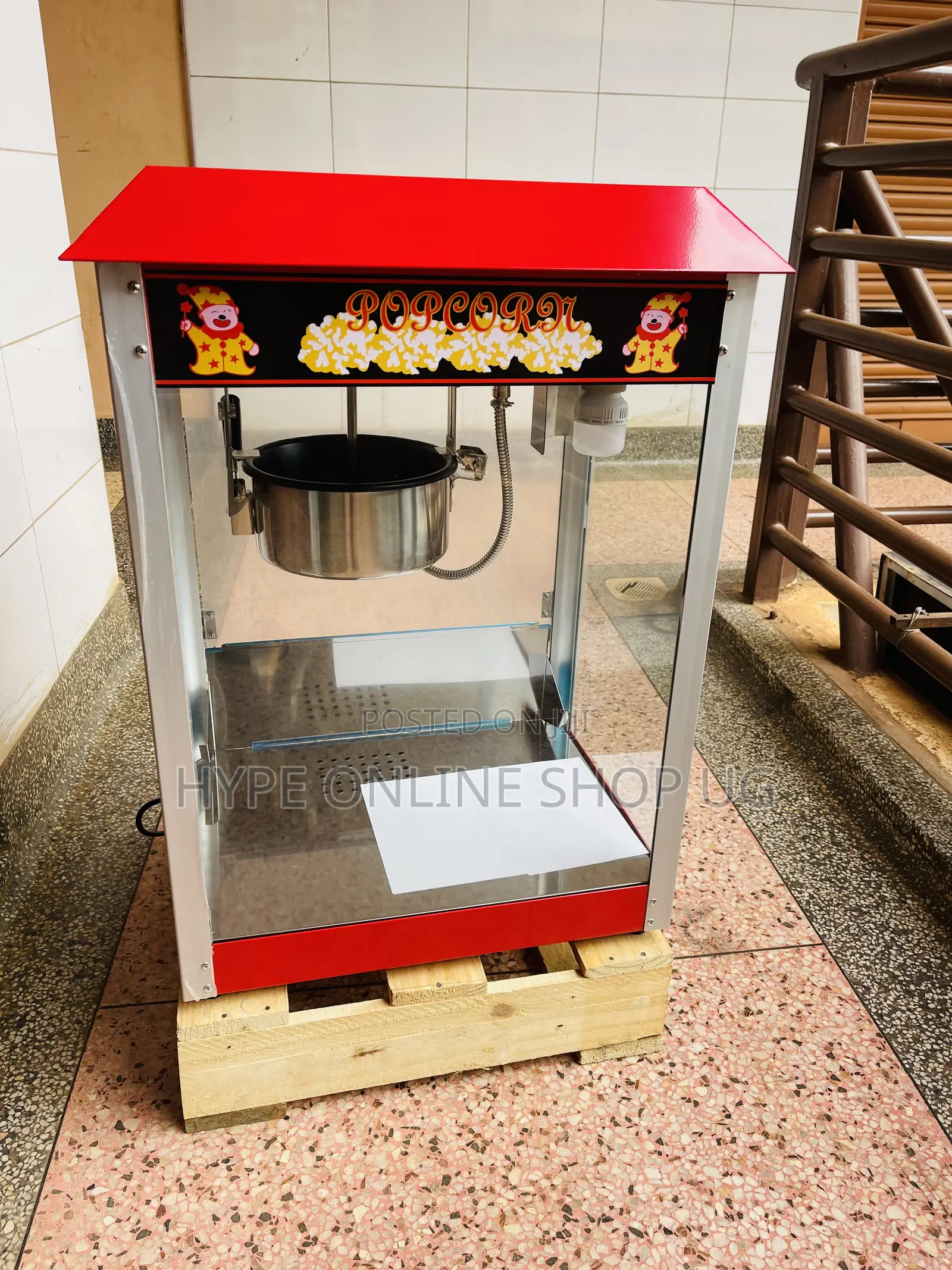 Class1,Fast Heating Commercial Popcorn Machine