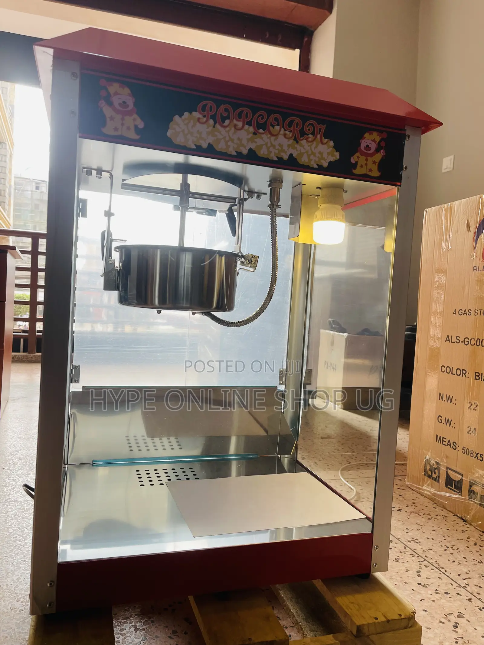 Class1,Fast Heating Commercial Popcorn Machine