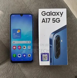 New Samsung Galaxy A17 5G 256 GB Blue