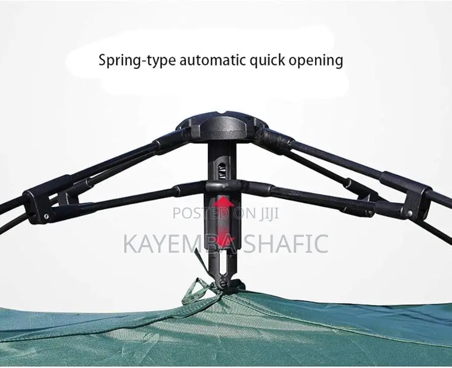 Automatic Pop-Up Family Camping Tent With Sunshade (4-6 Person)