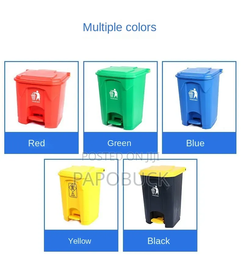 80l Standard Size Hot Sale Pedal Waste Bins