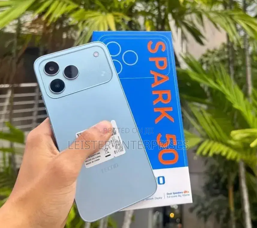 New Tecno Spark 50 128 GB Black