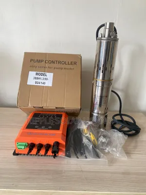 140w Solar Borehole Pump 50m Head Dc24v Deep Well Water Pump