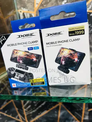 Mobile Phone Clamp for Playstation 4 Controller for Mobile Gaming
