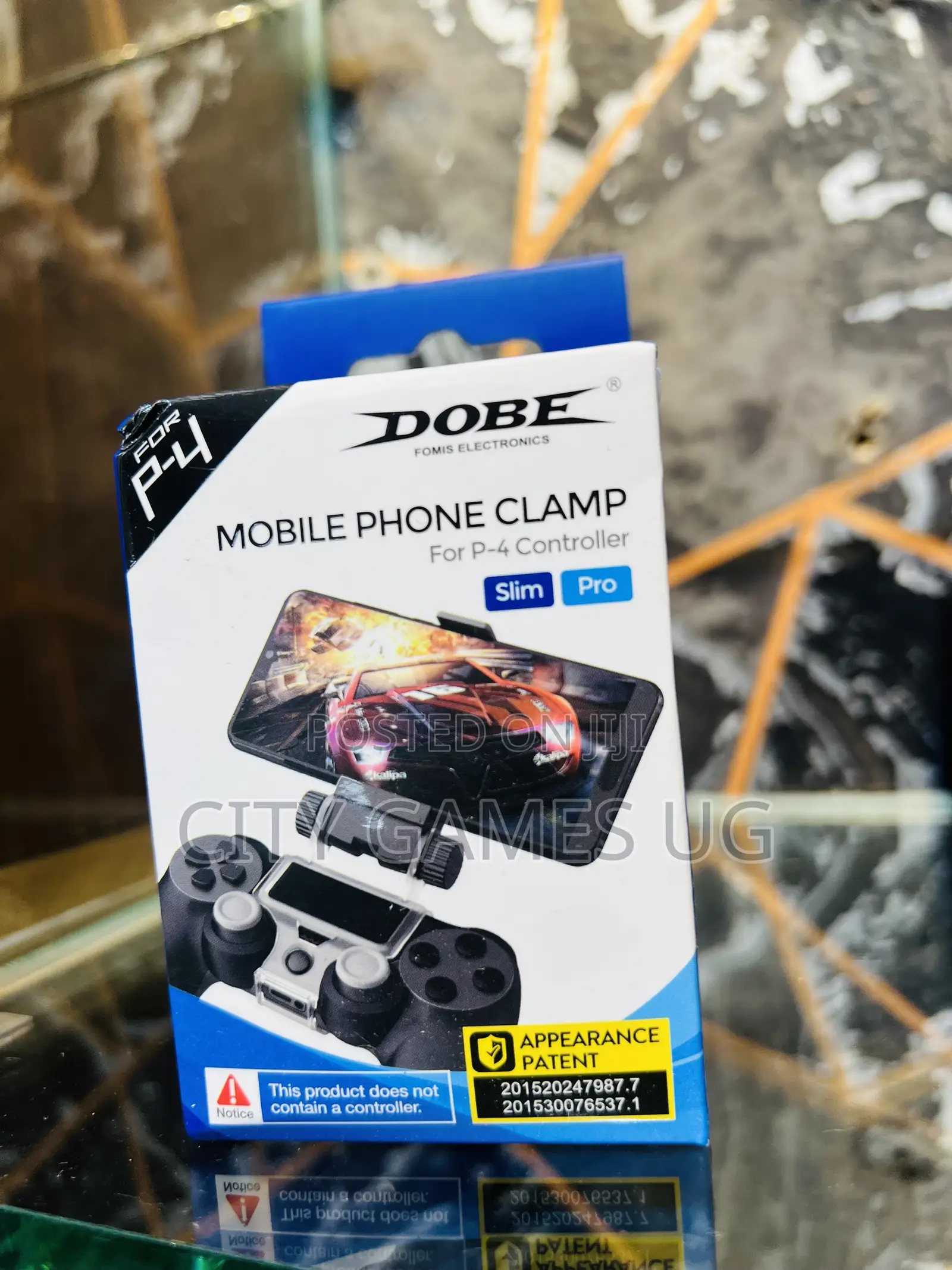 Mobile Phone Clamp for Playstation 4 Controller for Mobile Gaming