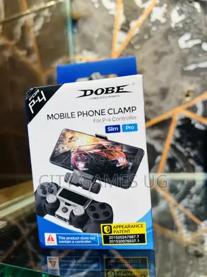 Mobile Phone Clamp for Playstation 4 Controller for Mobile Gaming