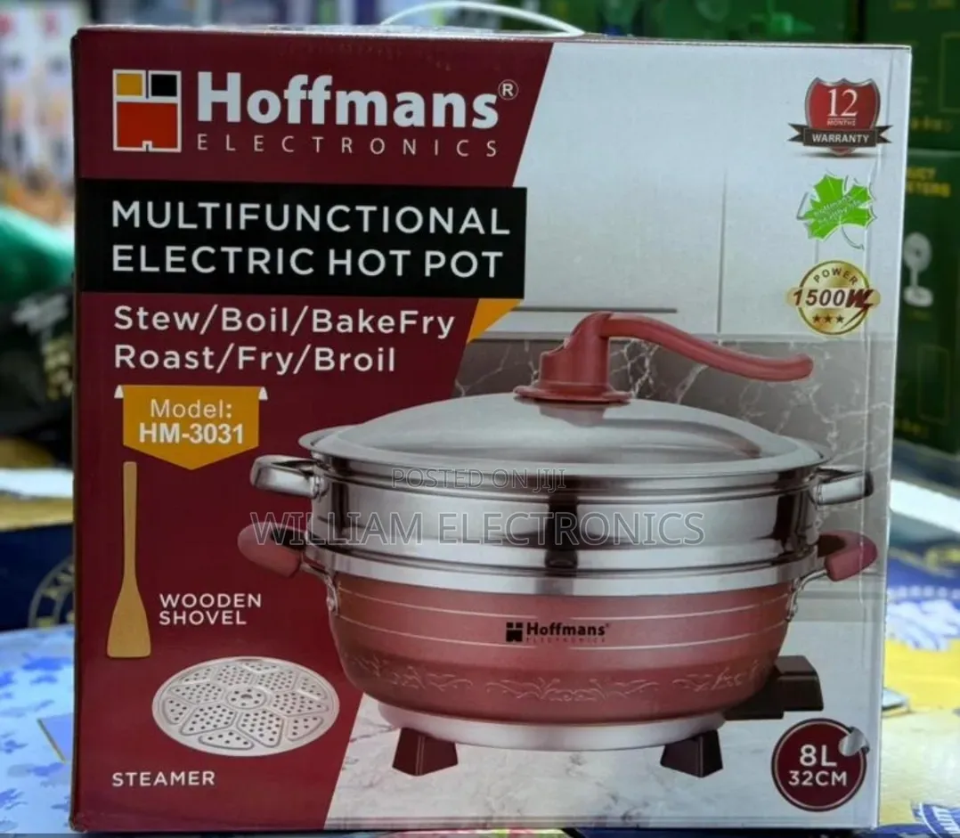 Multifunctional Electric Hot Pot/Hoffmans 8litre Electric Hot Pot