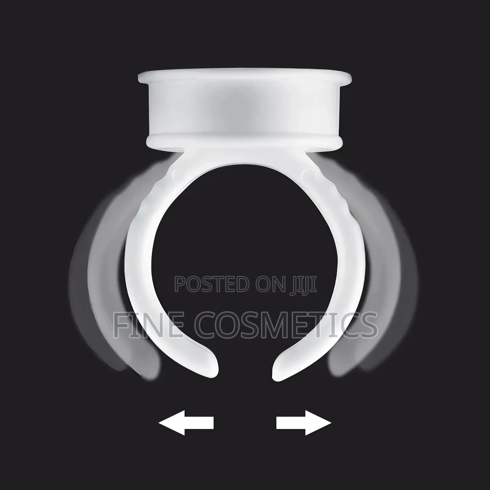 20pcs Tattoo Ink Ring Cups Inkpot Holder Makeup Glue Pigment Container
