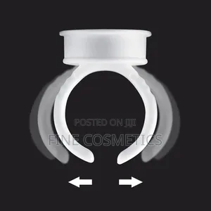 20pcs Tattoo Ink Ring Cups Inkpot Holder Makeup Glue Pigment Container
