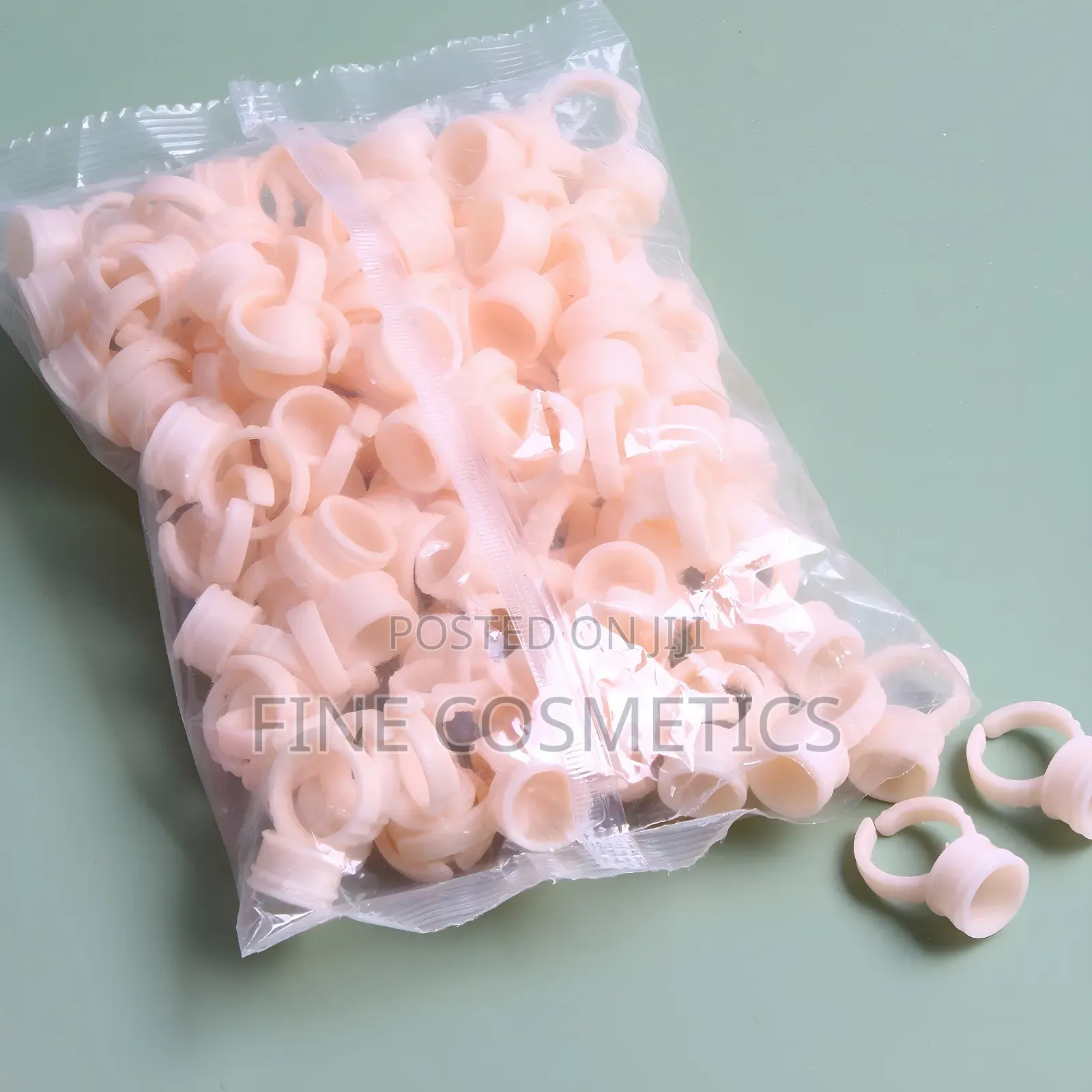 20pcs Tattoo Ink Ring Cups Inkpot Holder Makeup Glue Pigment Container