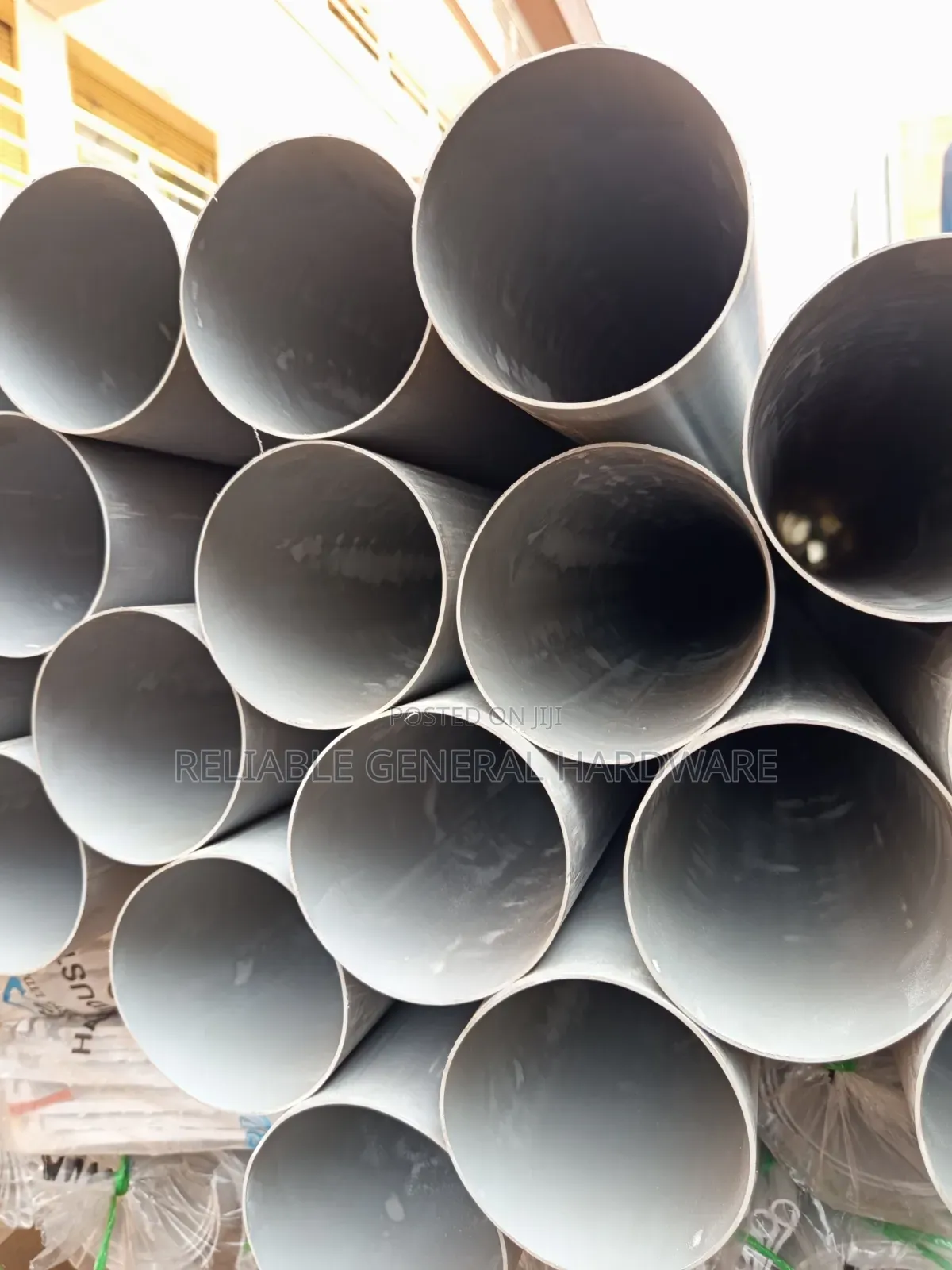 Plastic Pipes 4 Inches 1.5mm by 6meters