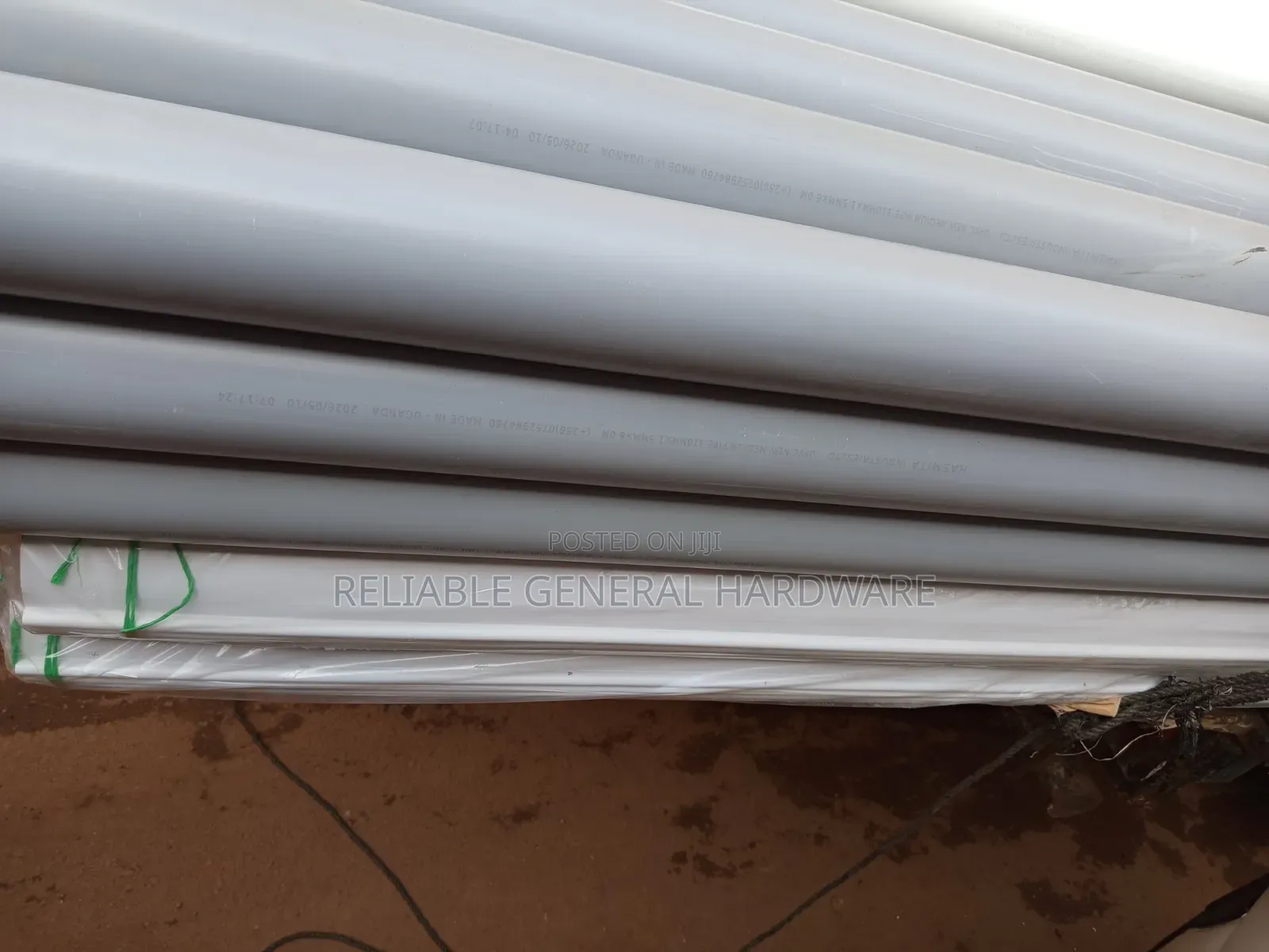 Plastic Pipes 4 Inches 1.5mm by 6meters