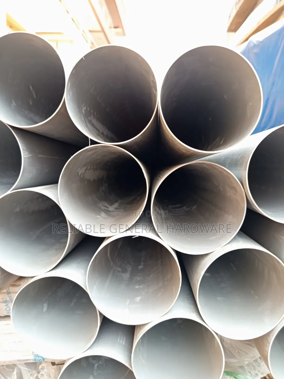 Plastic Pipes 4 Inches 1.5mm by 6meters
