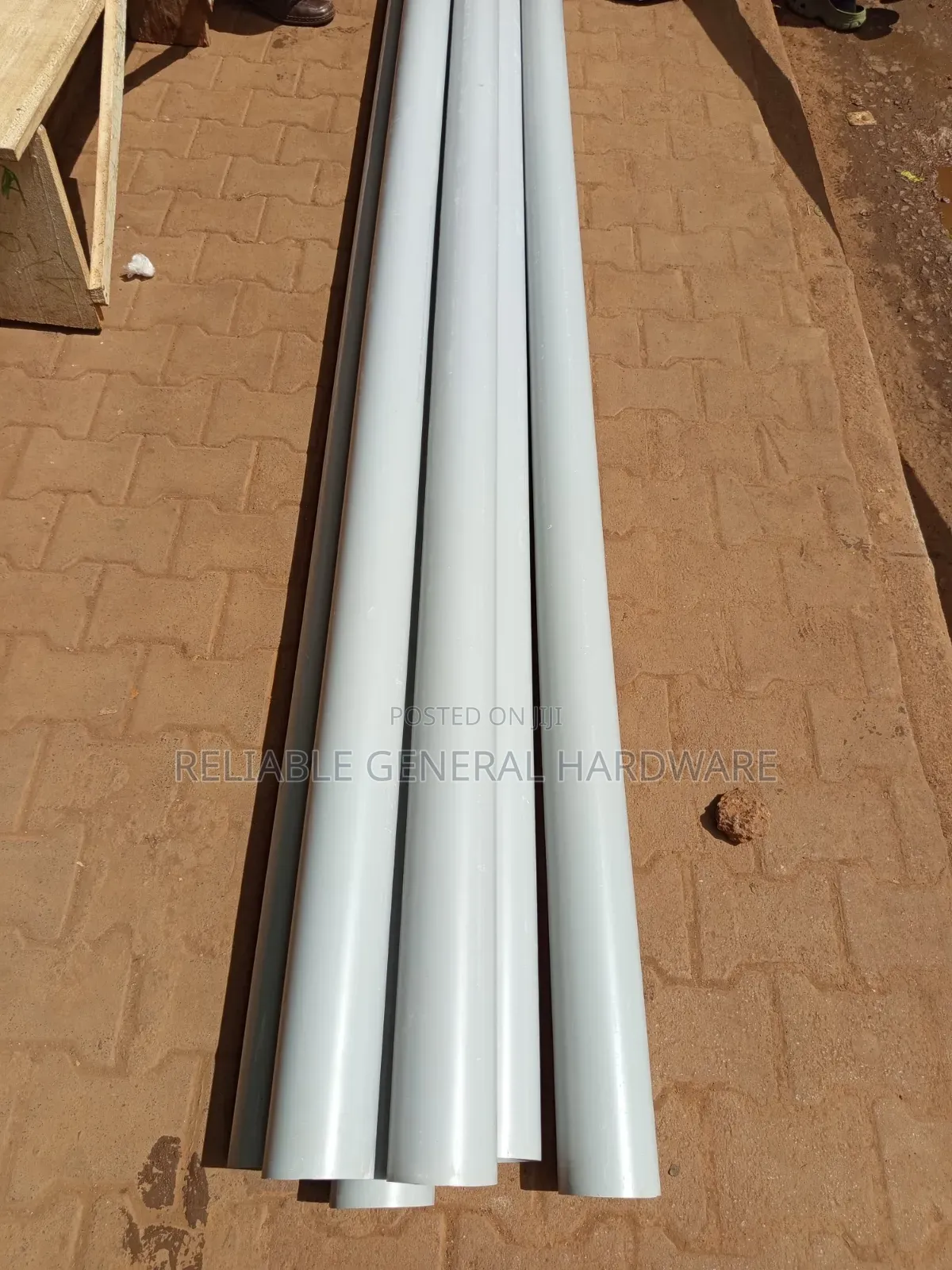 Plastic Pipes 4 Inches 1.5mm by 6meters