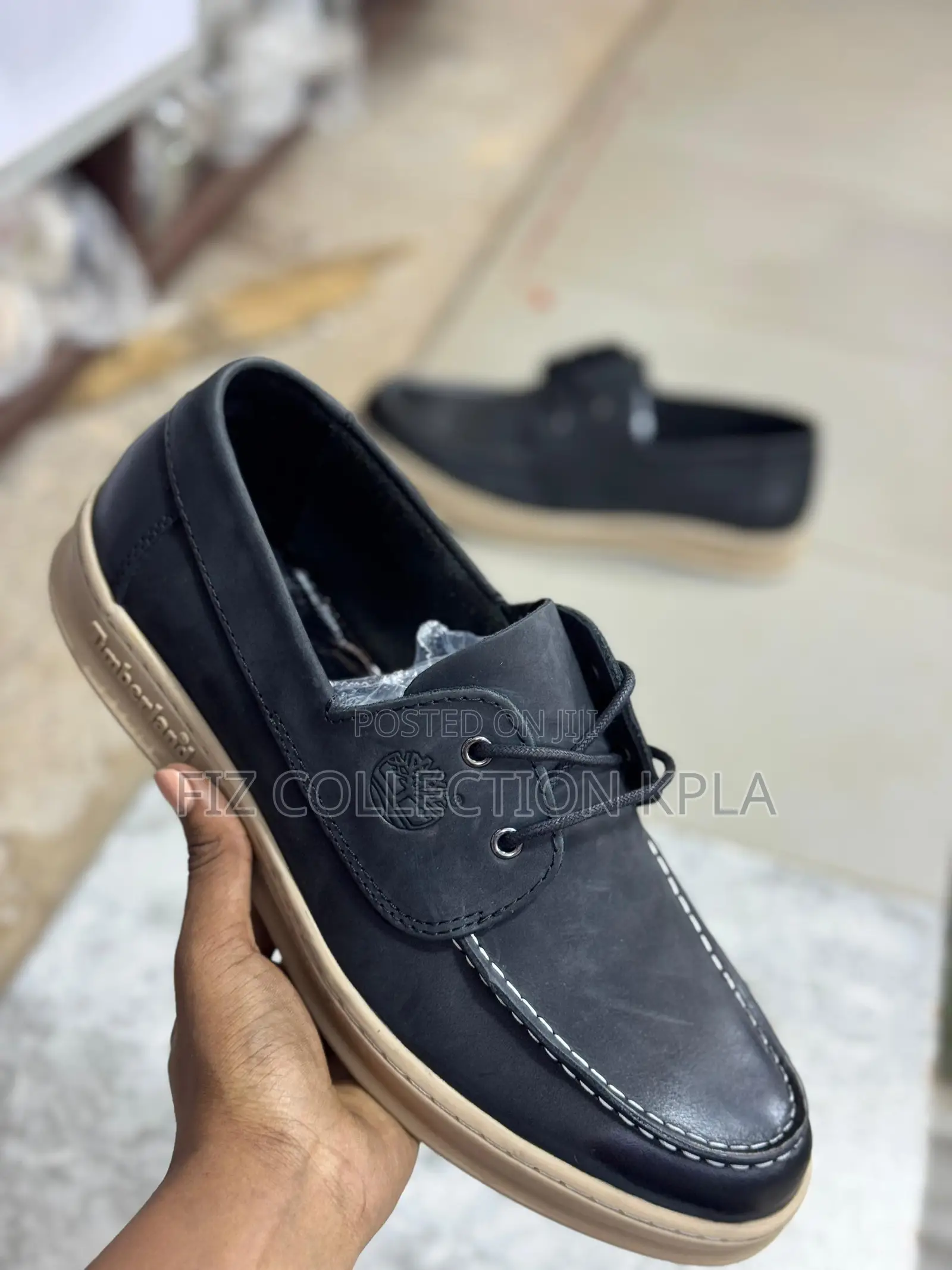Timberland Urban Trek Black Cream Sole