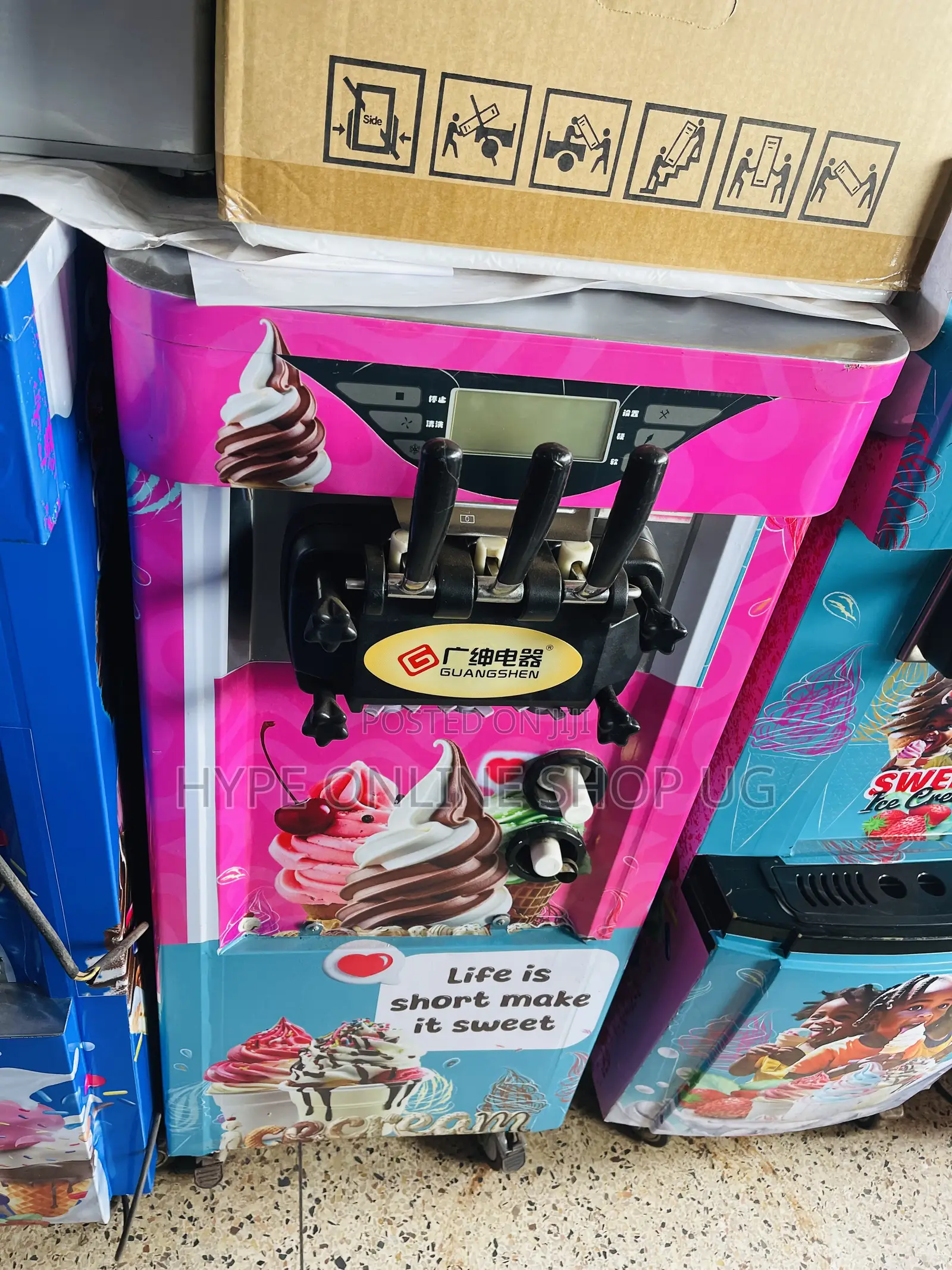 Easy Installation and Maintenance Imported Used Icecream Machine