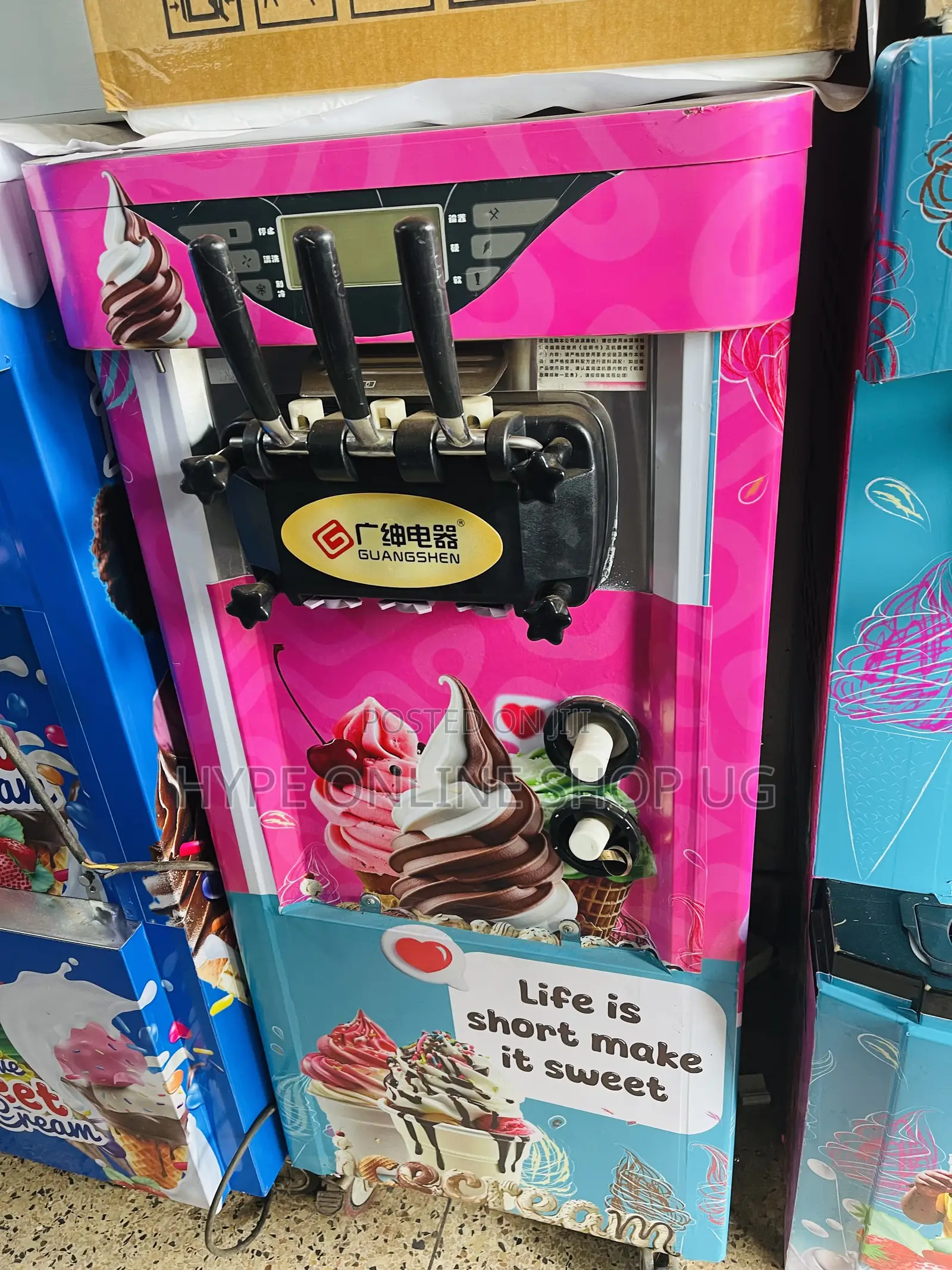 Easy Installation and Maintenance Imported Used Icecream Machine