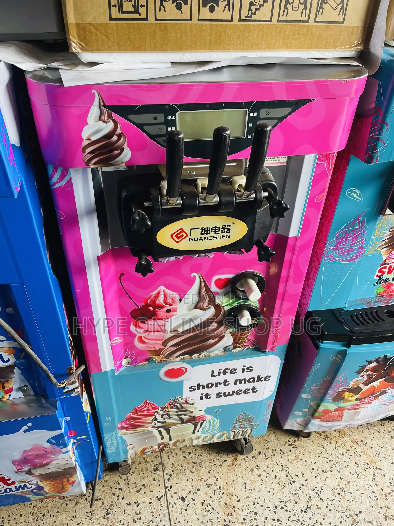 Easy Installation and Maintenance Imported Used Icecream Machine