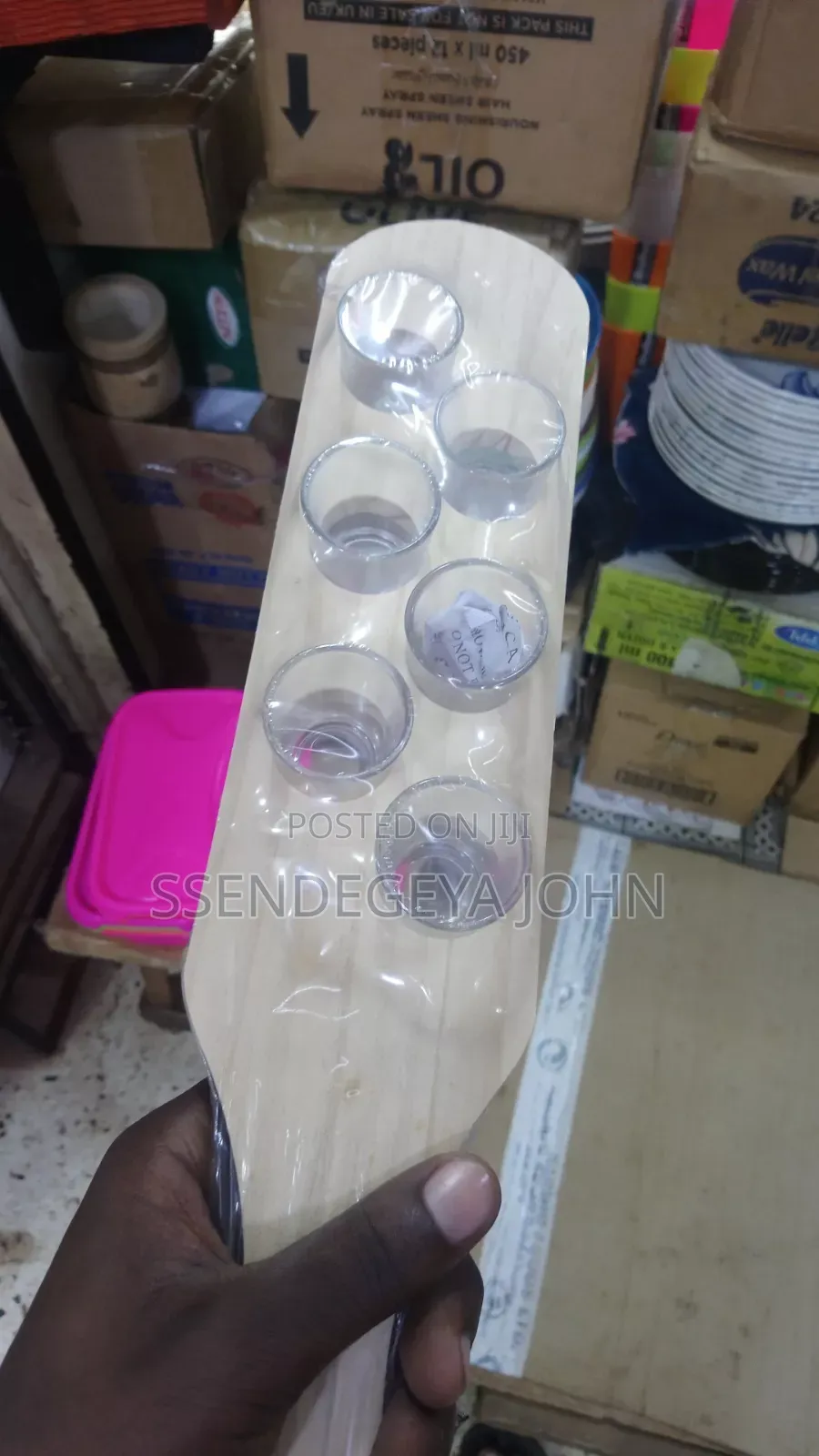 Wooden Shot Paddle Serving Boards