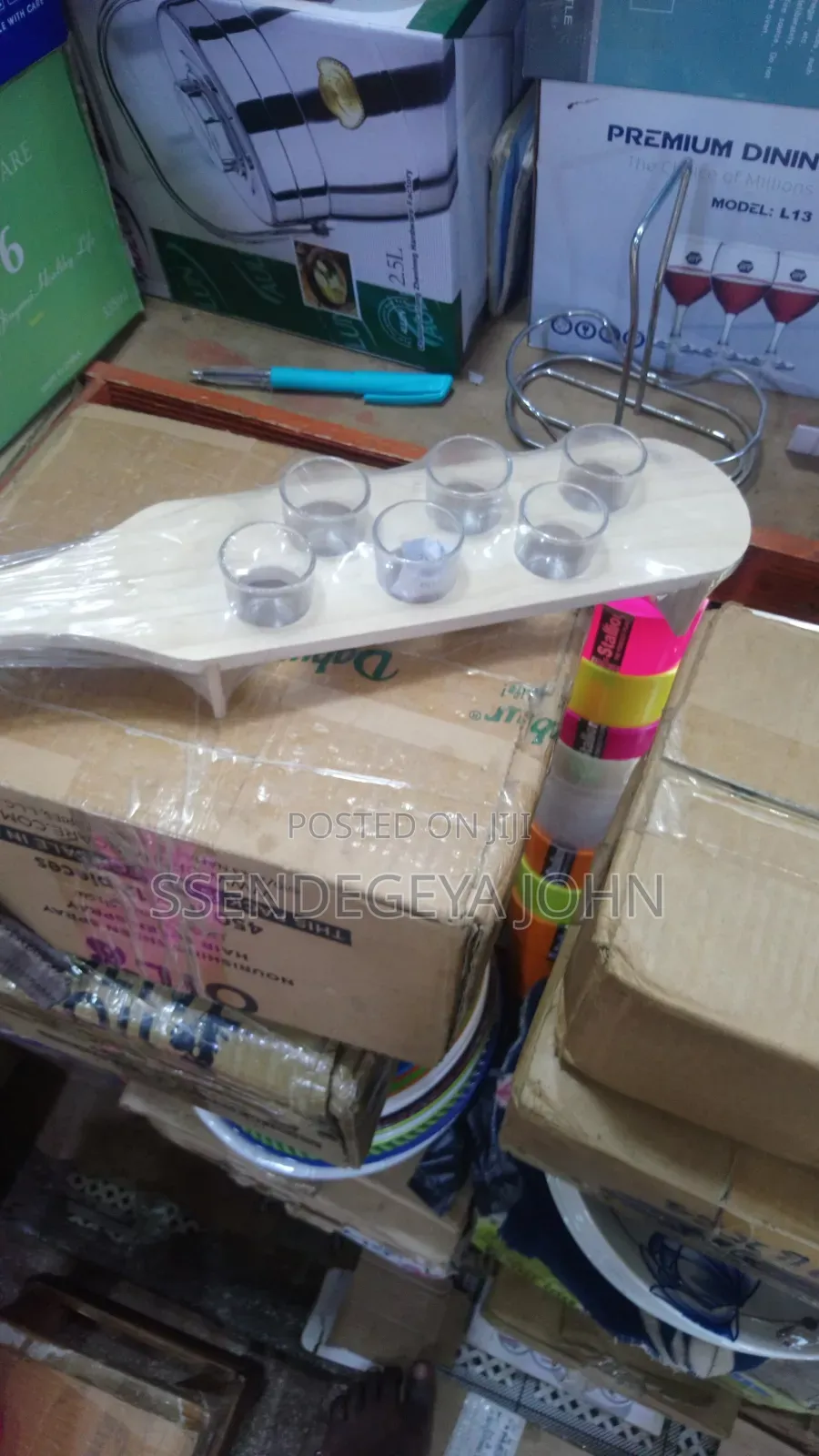 Wooden Shot Paddle Serving Boards