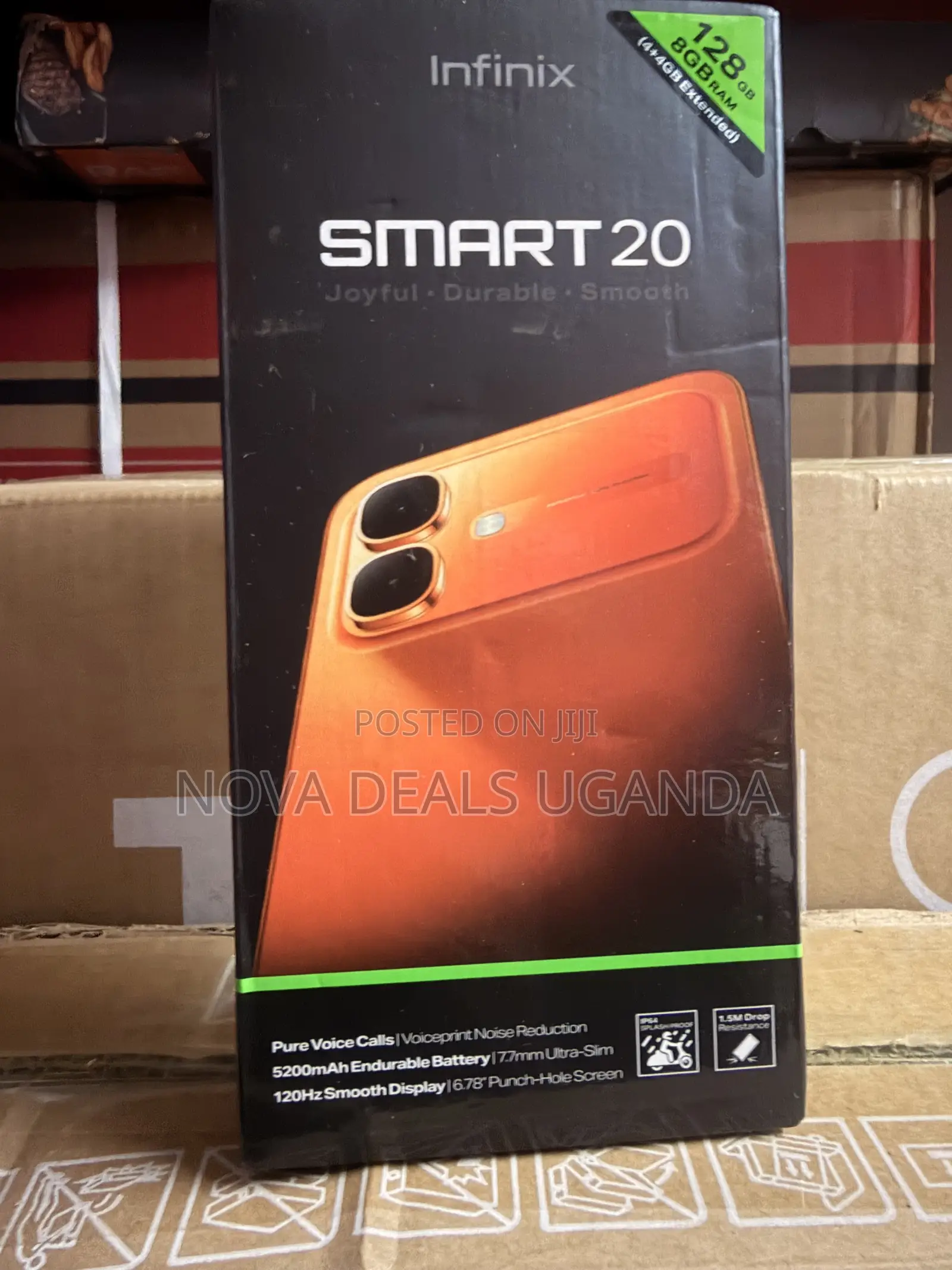 New Infinix Smart 20 64 GB Black