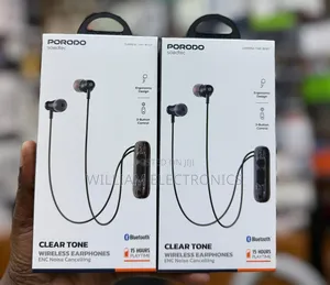 Porodo Soundtec Cleartone Wireless Neckband Earphones/Porodo Earphones