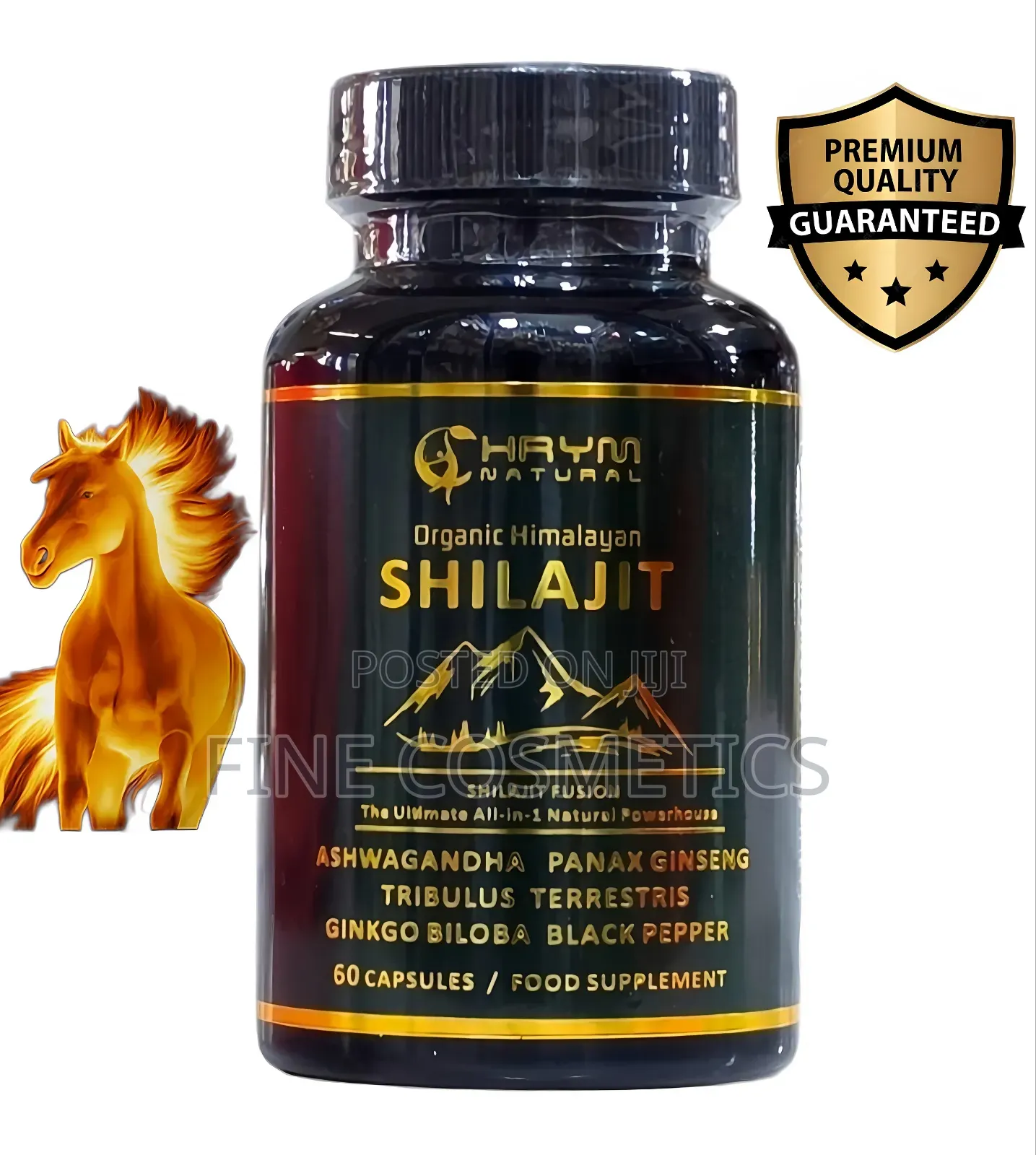 Himalayan Shilajit Capsules, All-in-One Shirajit Natural Power House