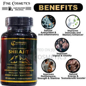 Himalayan Shilajit Capsules, All-in-One Shirajit Natural Power House