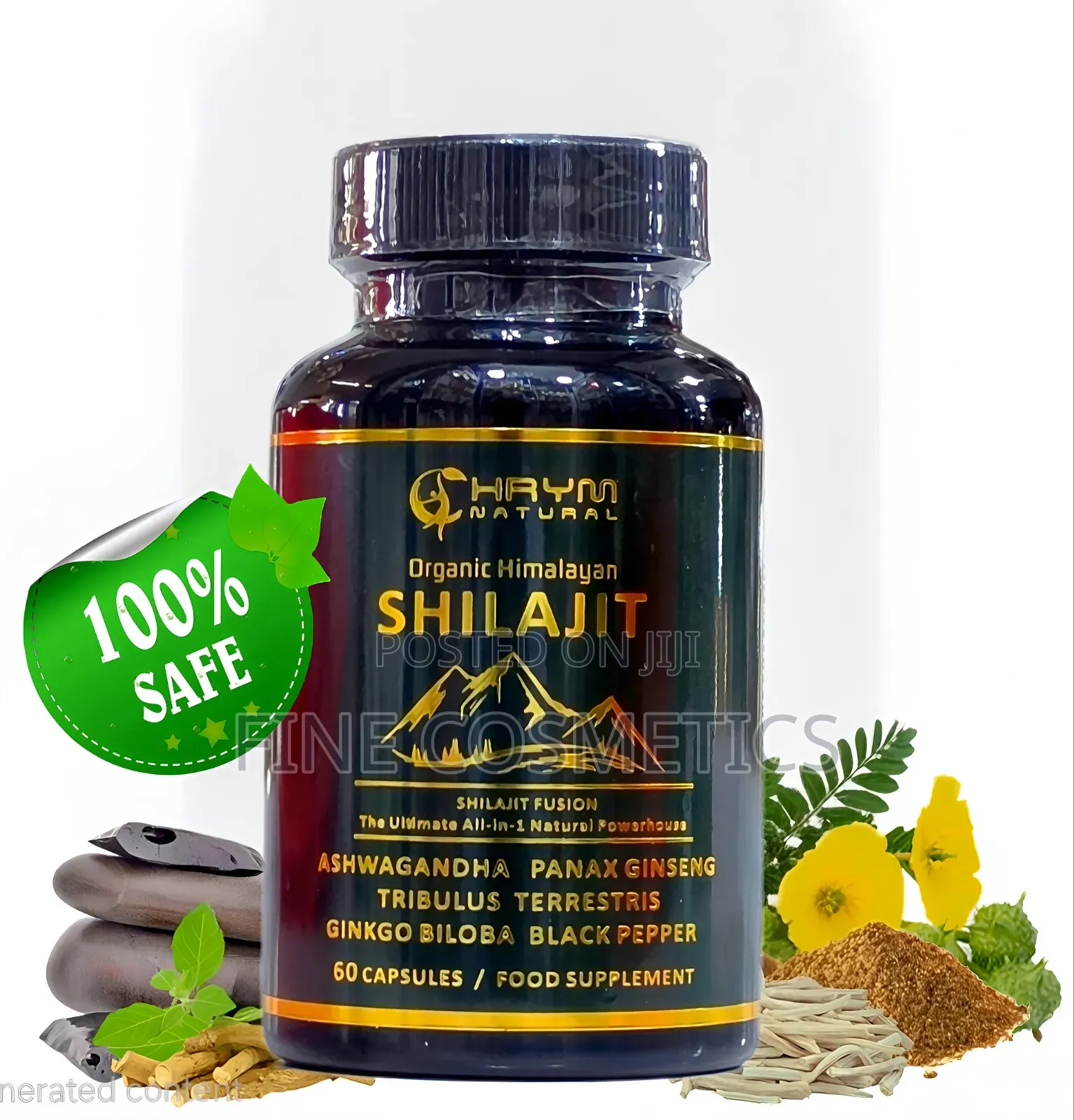 Himalayan Shilajit Capsules, All-in-One Shirajit Natural Power House