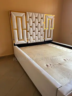 White Puzzle Bed