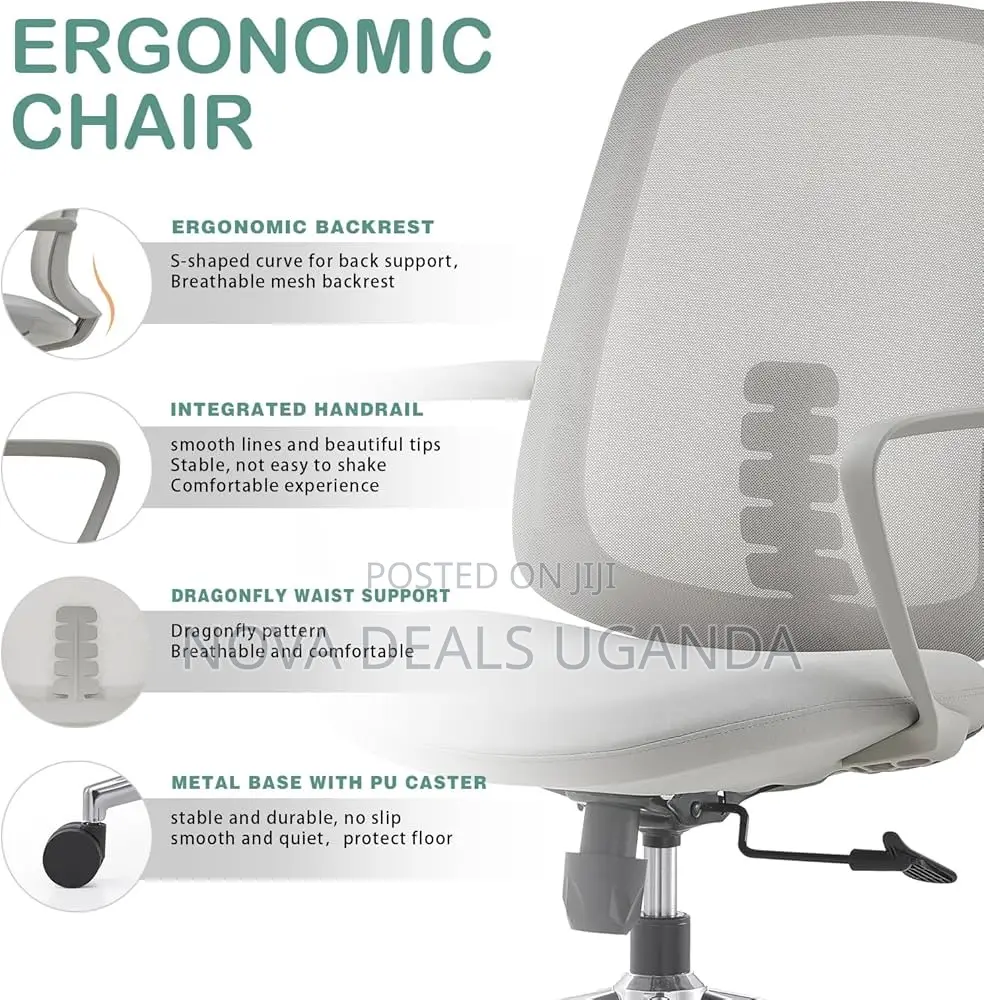360 Rotation Modern Home Office Executive Chair Computer Desk Chair