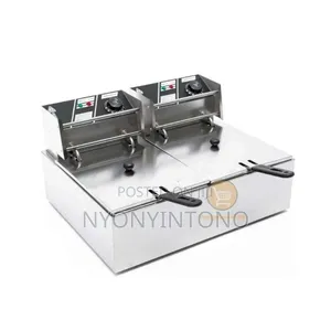 Raf 5.5litres×2 Single Deep Fryer With Safety Lid