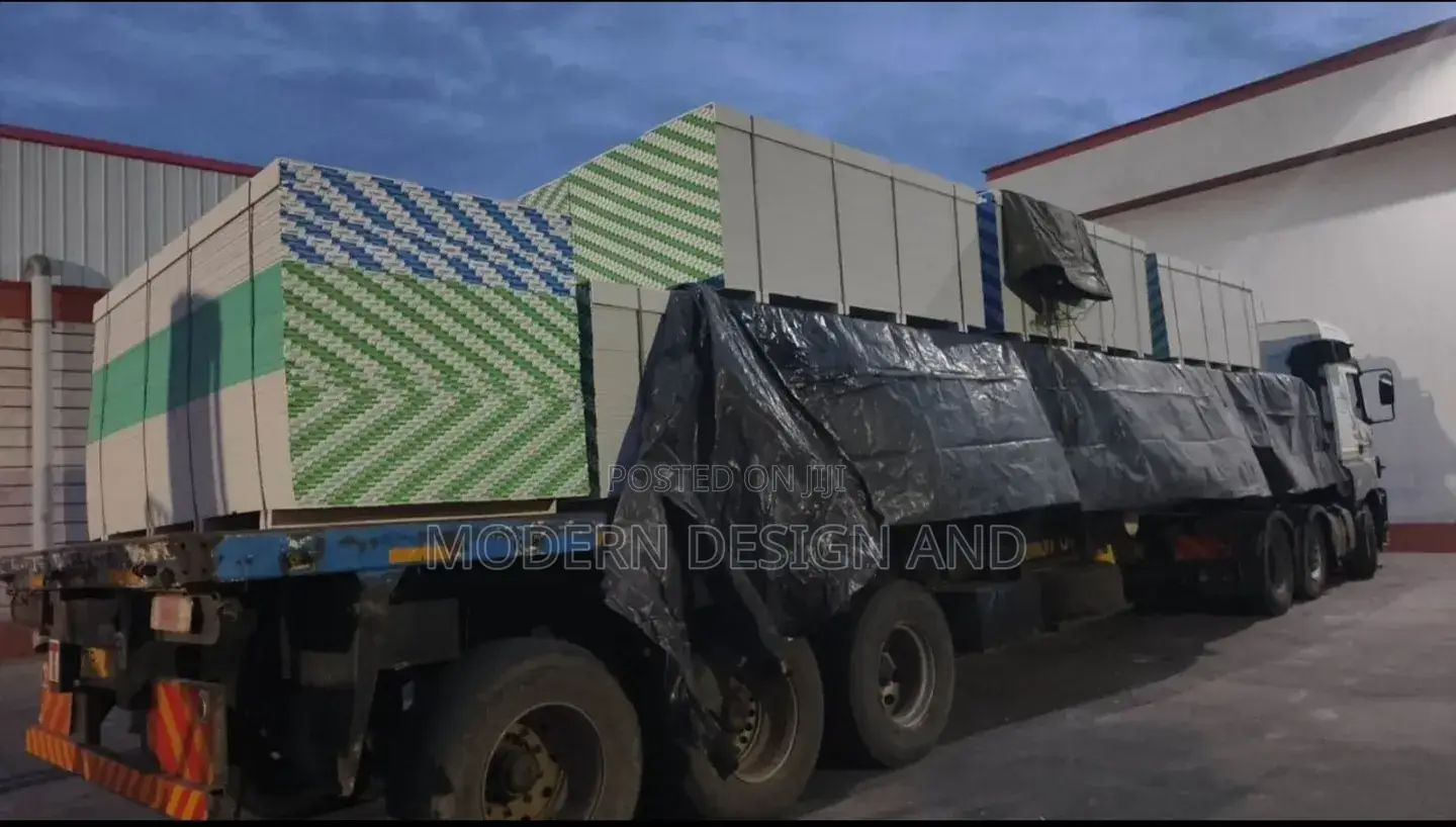 Gypsum Boards Arrivals at 9mm and 12mm
