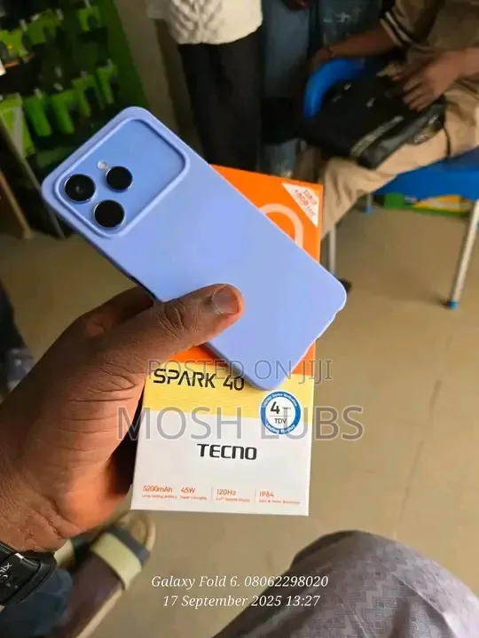 New Tecno Spark 40 128 GB Blue