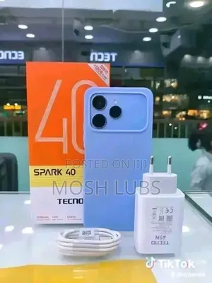 New Tecno Spark 40 128 GB Blue
