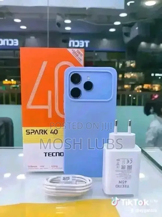 New Tecno Spark 40 128 GB Blue
