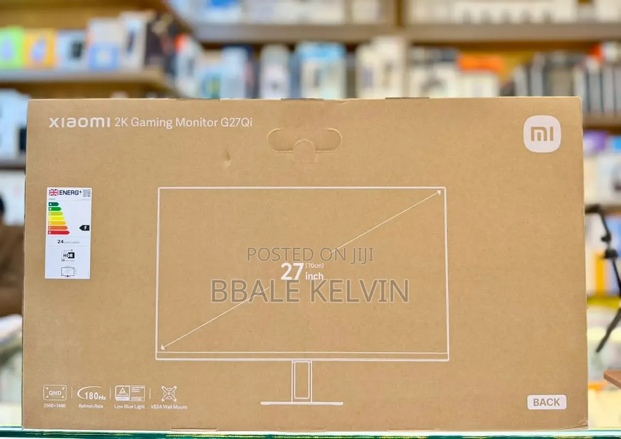 Xiaomi 27 Inch Gaming Monitor G27qi, QHD 2560×1440, 180hz