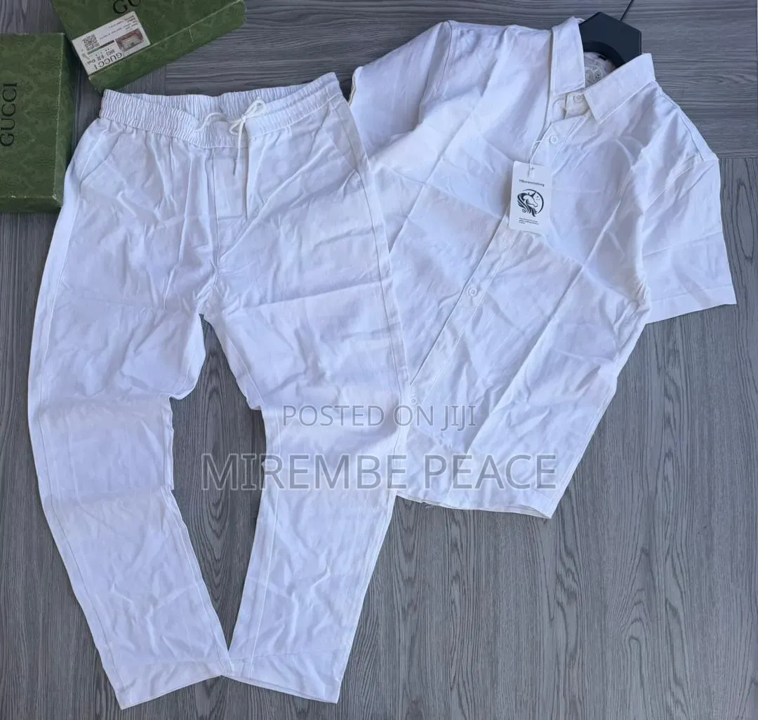Long Linen Two-Piece