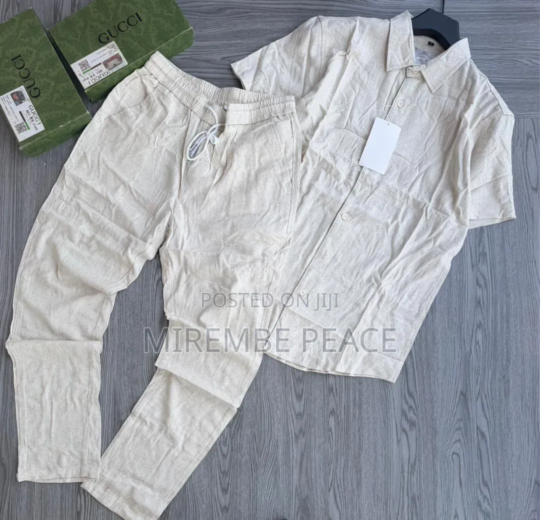 Long Linen Two-Piece