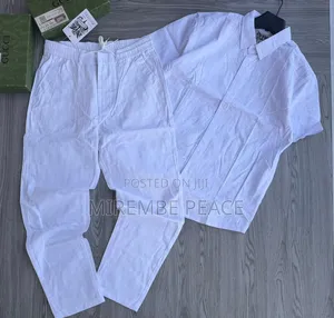 Long Linen Two-Piece