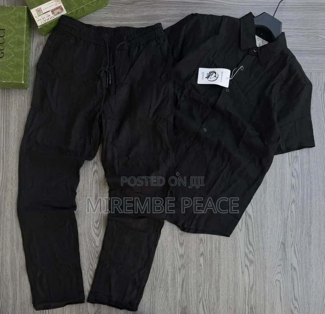 Long Linen Two-Piece
