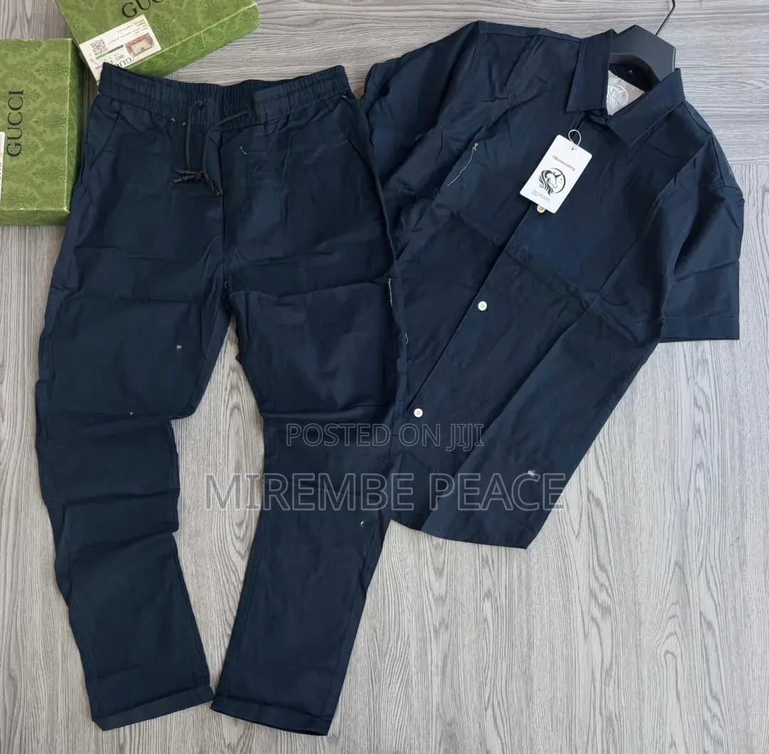 Long Linen Two-Piece