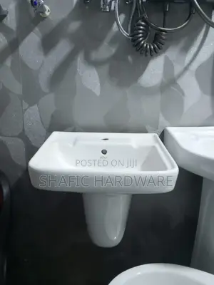 Hand Basin Complete With Accessories Medium Size Square Golf