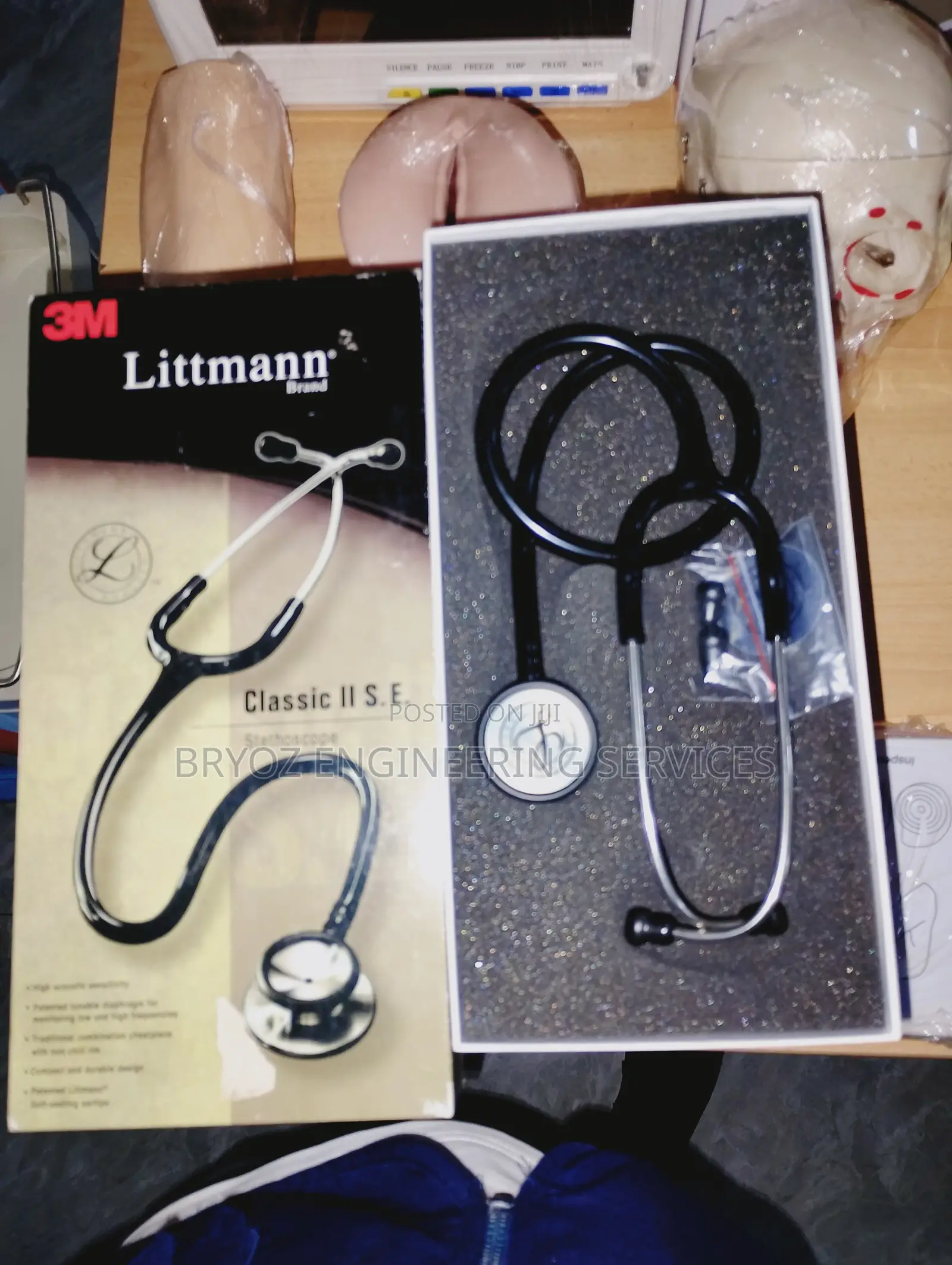 3m Littmann Classic Ii S.E. Stethoscope (Black) - Original Box