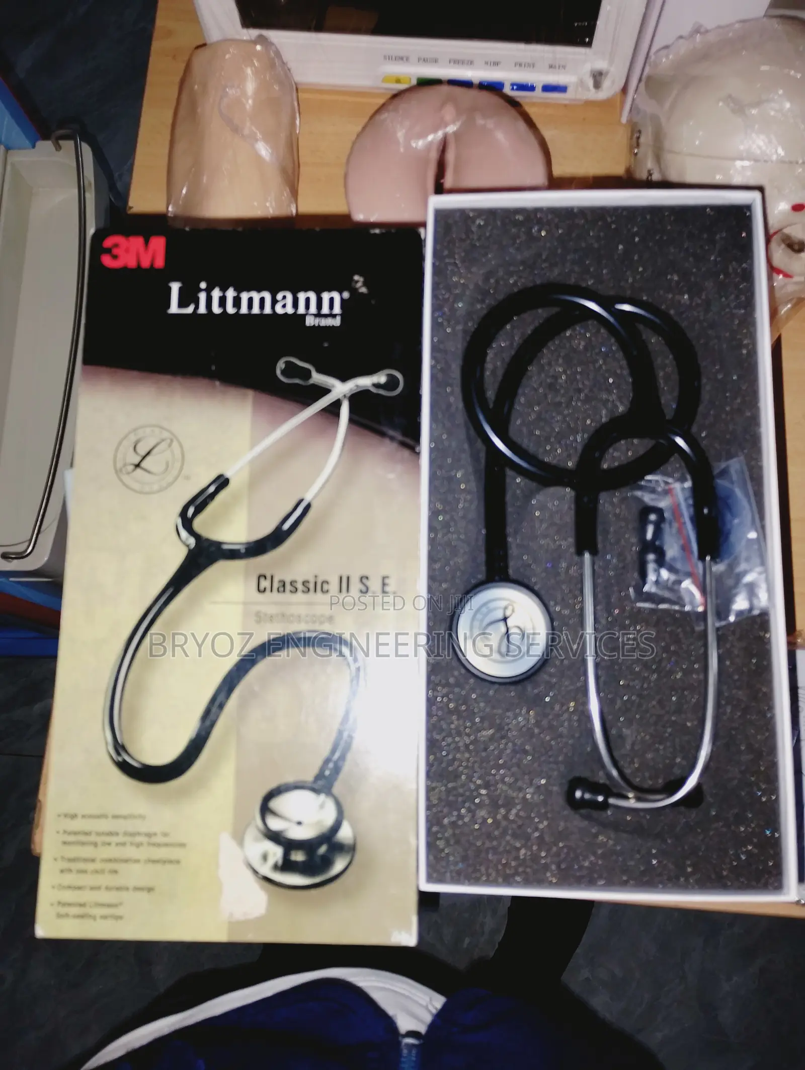 3m Littmann Classic Ii S.E. Stethoscope (Black) - Original Box