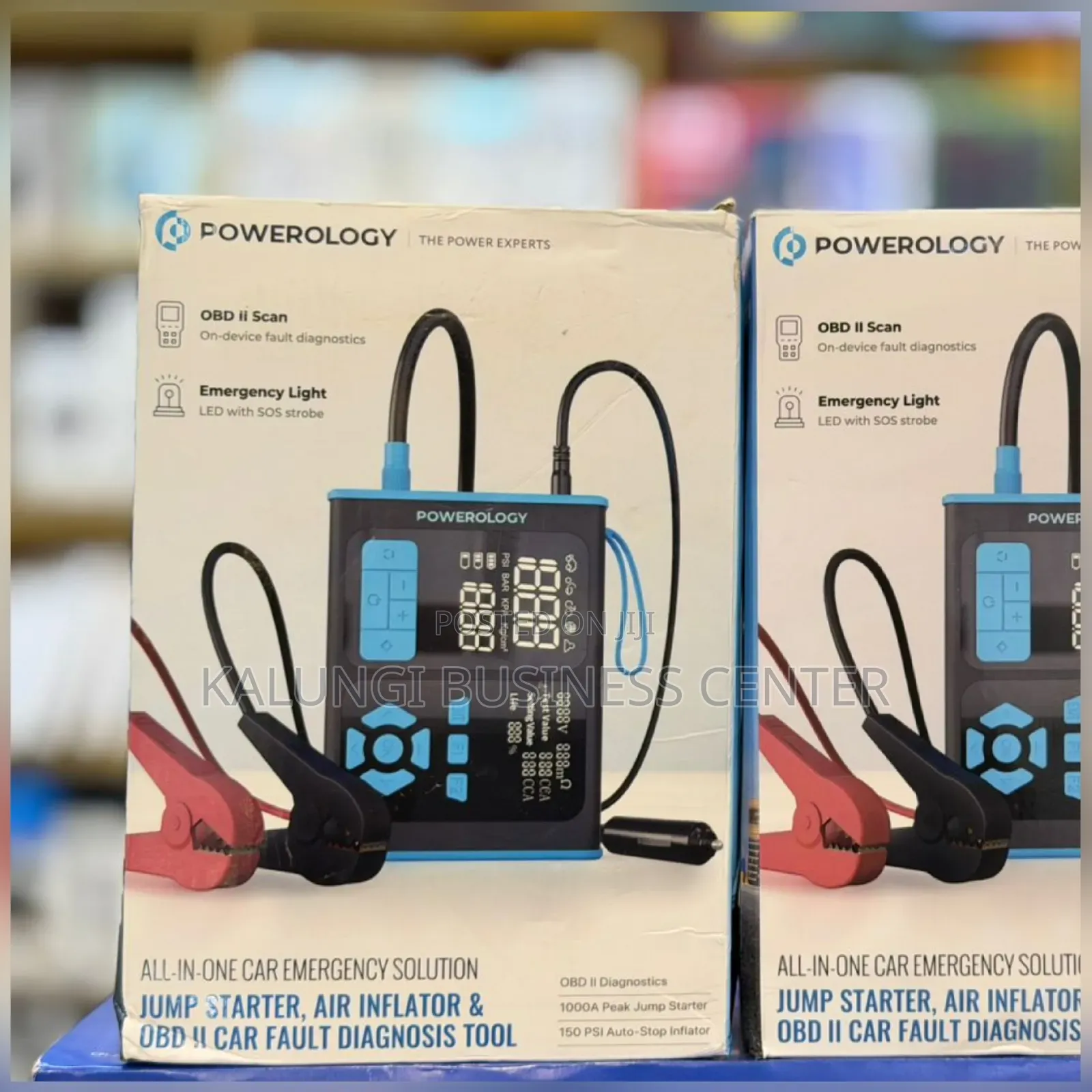 Jump Starter 4in1 Car Fault Diagnosis Tool Jump Starter