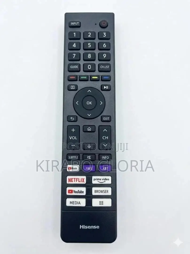 Hisense Universal Tv Remote for Smart TVS