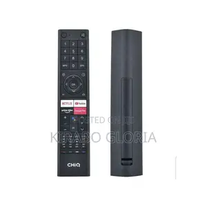 Chiq Smart Tv Remote Control With Dedicated Streaming Buttons – Black
